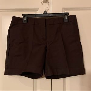 Brown dress shorts